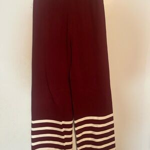 Woman’s wide leg sweater pants